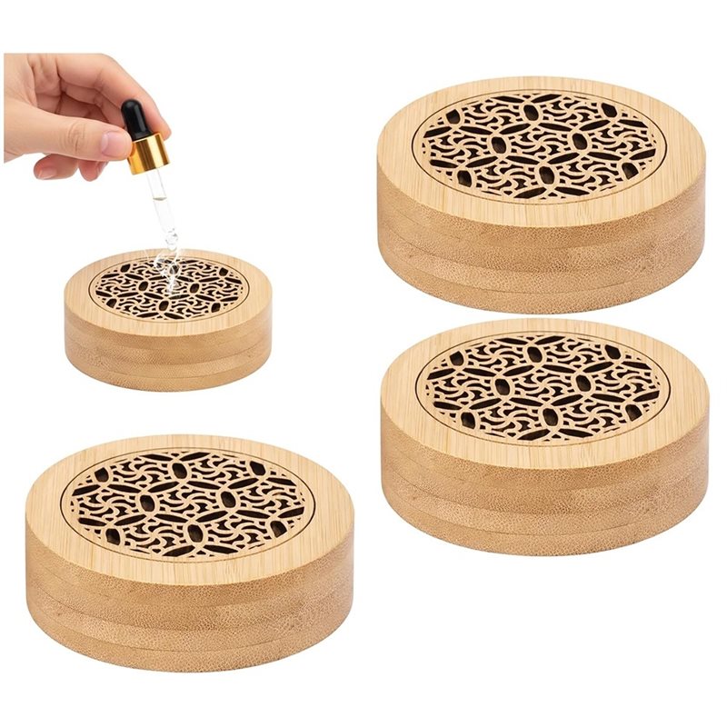 Home Fragrance Aroma Set - Zestaw Aromaterapeutyczny AT28-4Pcs, Pasywny Dyfuzor, Dyfuzor