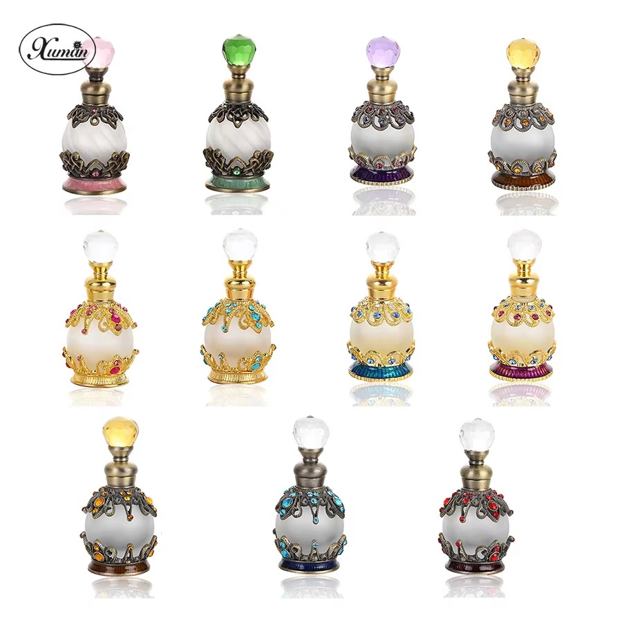 Home Fragrance Perfume - 15ml kamienna metalowa butelka perfum do