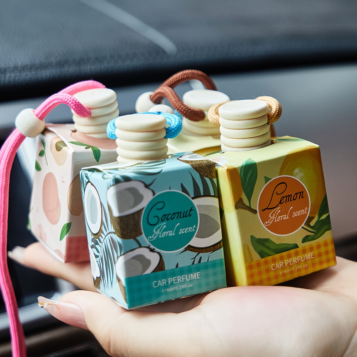 Home Fragrance Perfume - Odświeżacz powietrza do samochodu, długotrwały zapach,