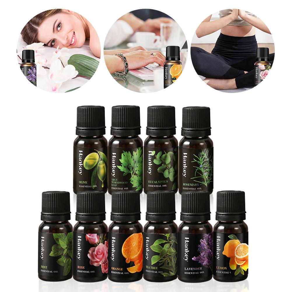 Home Fragrance Aroma Set - Zestaw 10ml naturalnych olejków eterycznych z