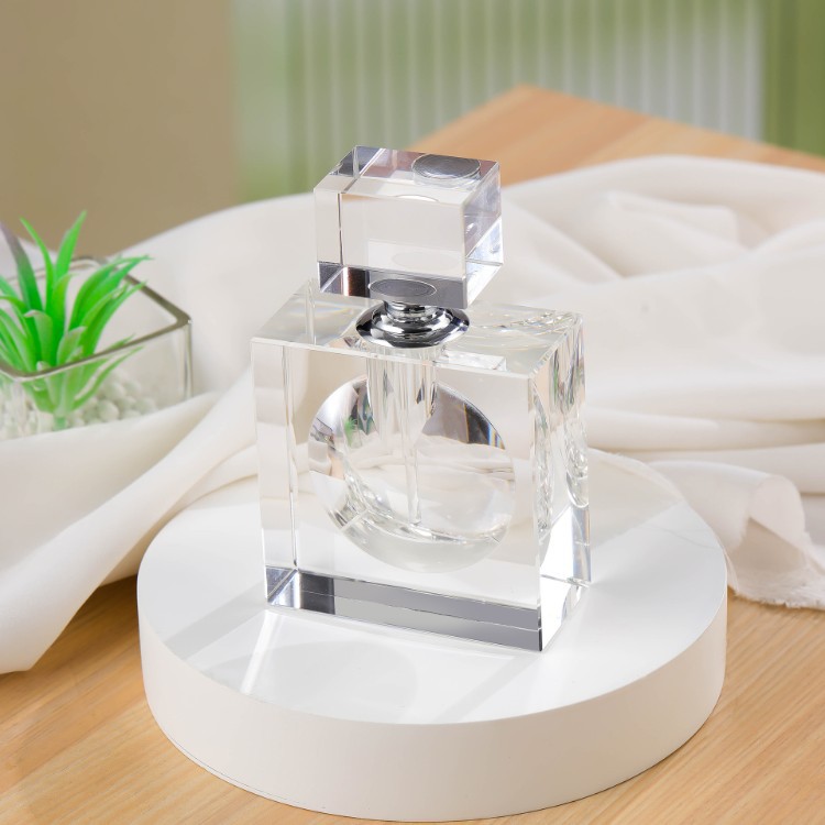 Kwadratowa kryształowa butelka – Home Fragrance Perfume recenzja i cena